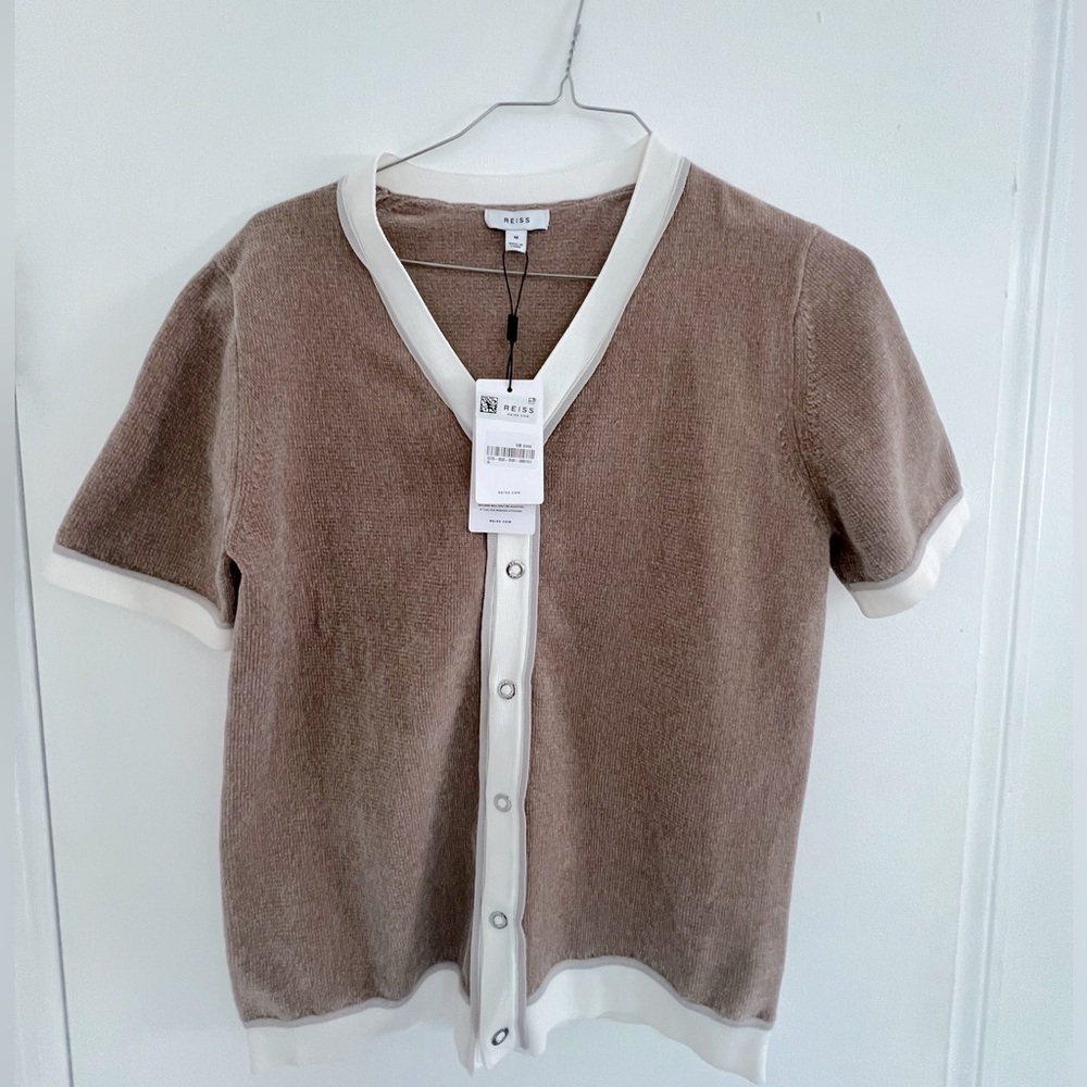 NWT Reiss Striker-SS Baseball Press (M)